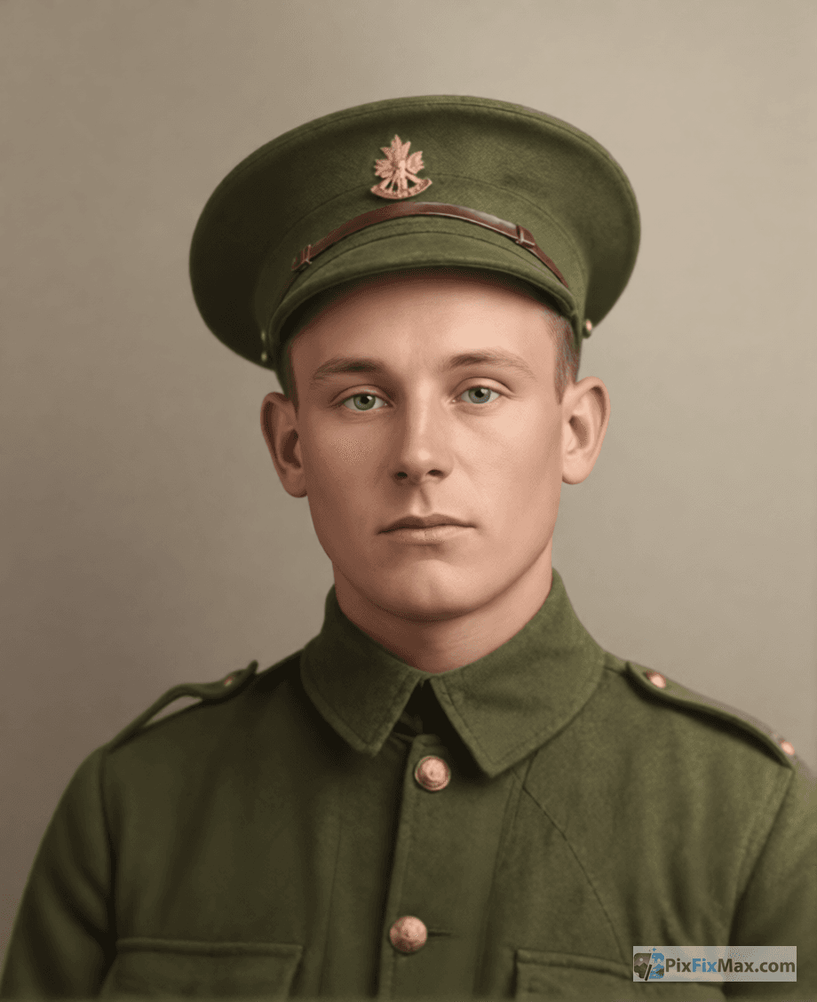 Photo restoration example